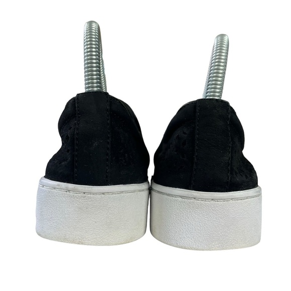 Vionic Midi Perforated Leather Slip On Sneaker Shoes Black Womens‎ Size 7 - Picture 10 of 12